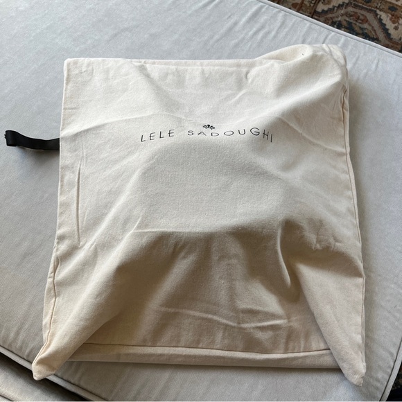 NWT Lele Sadoughi Wool Pearl Detail Navy Rancher Hat